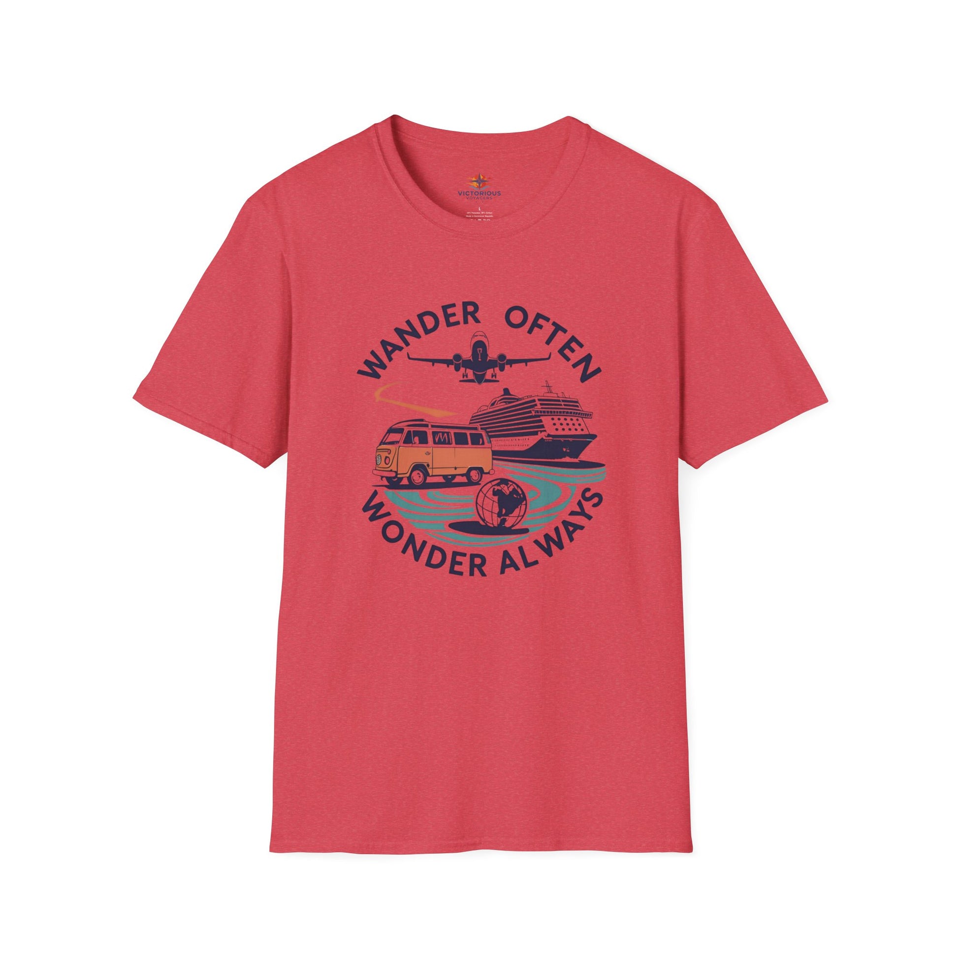 Wander Often, Wonder Always Unisex T-Shirt
