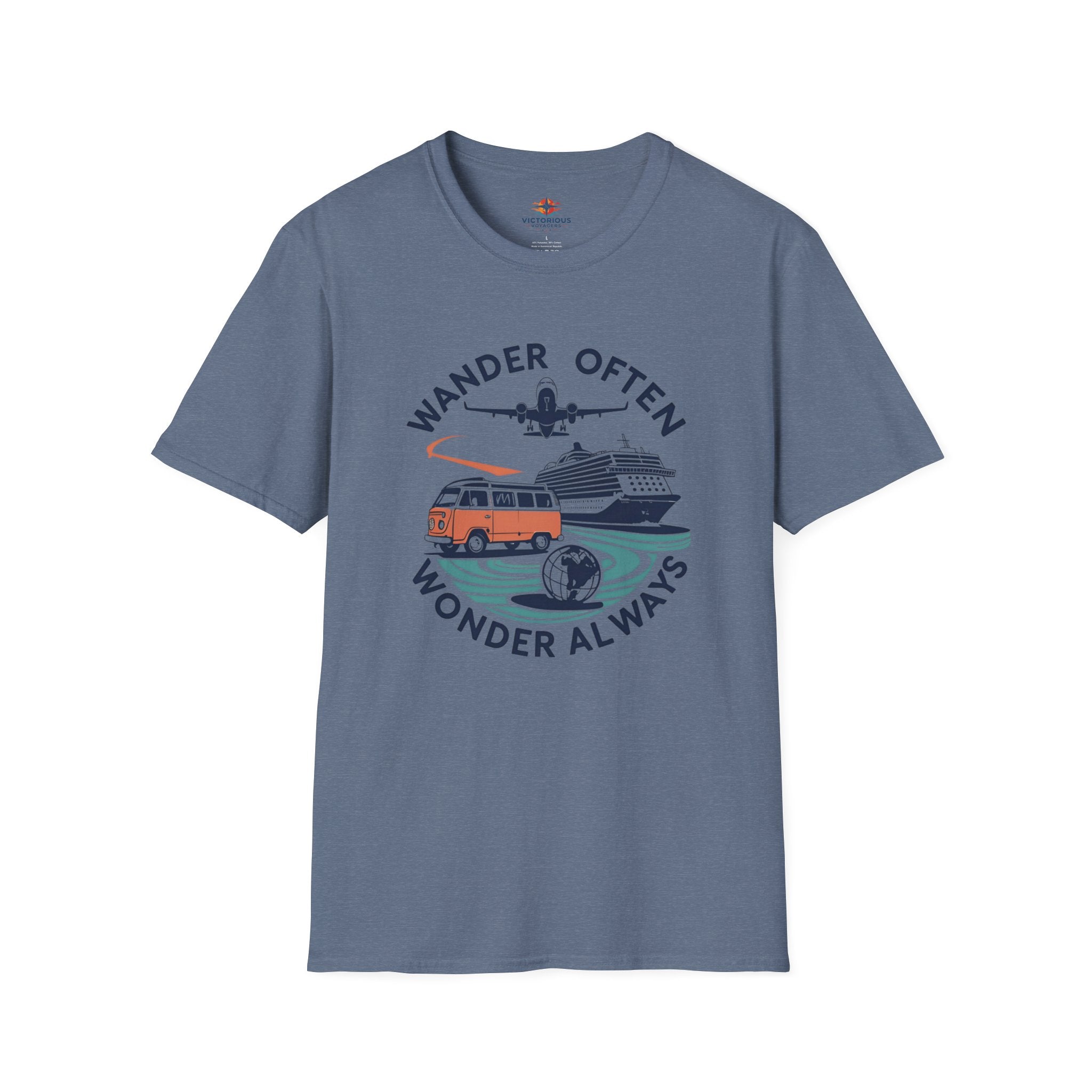 Wander Often, Wonder Always Men's T-Shirt
