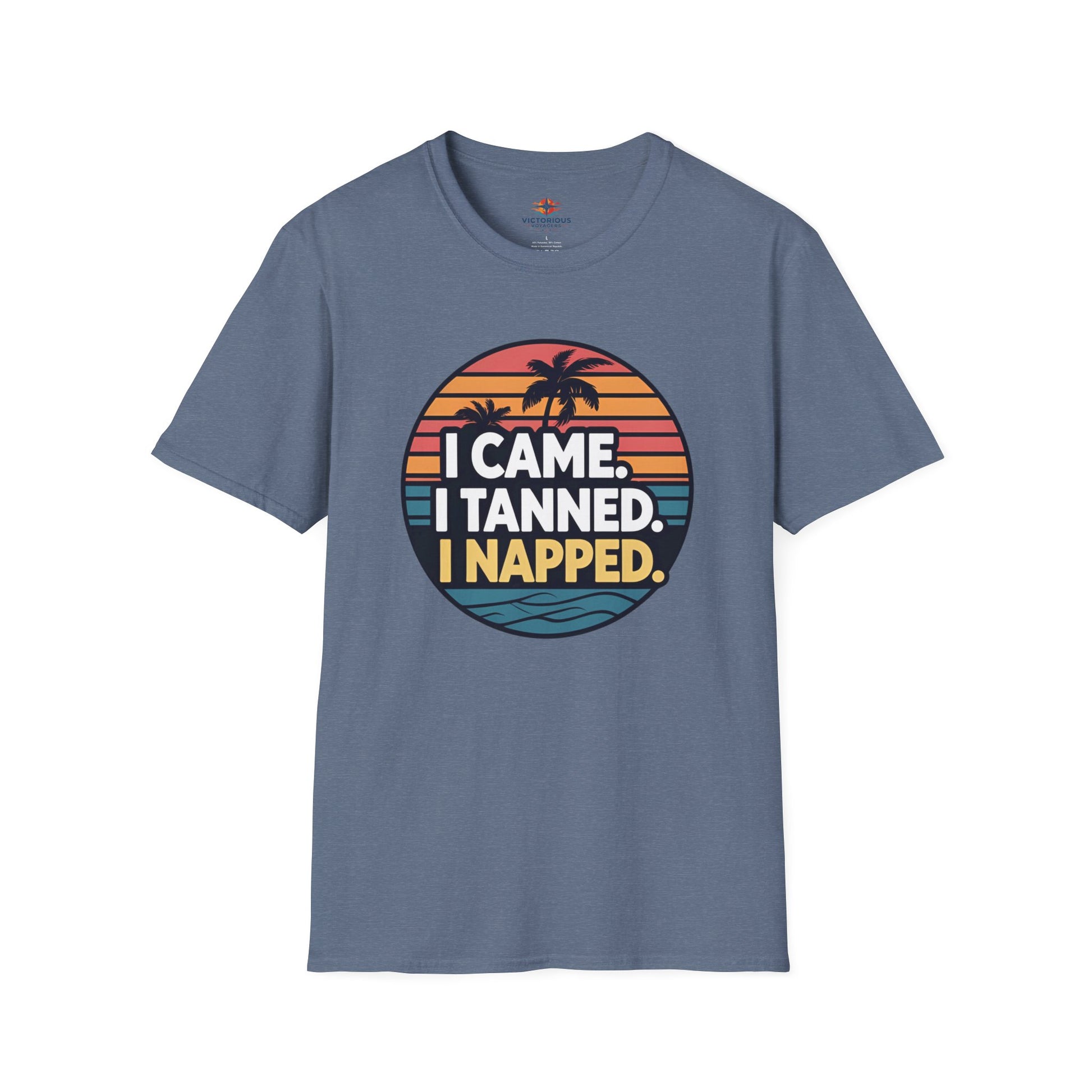 I Came, I Tanned, I Napped Unisex T-Shirt