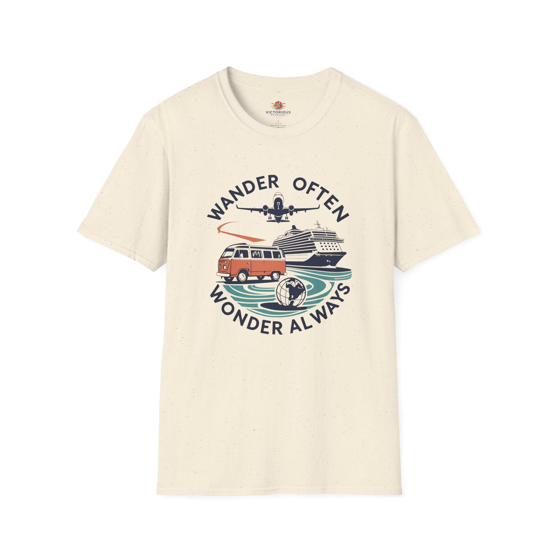 Wander Often, Wonder Always Unisex T-Shirt
