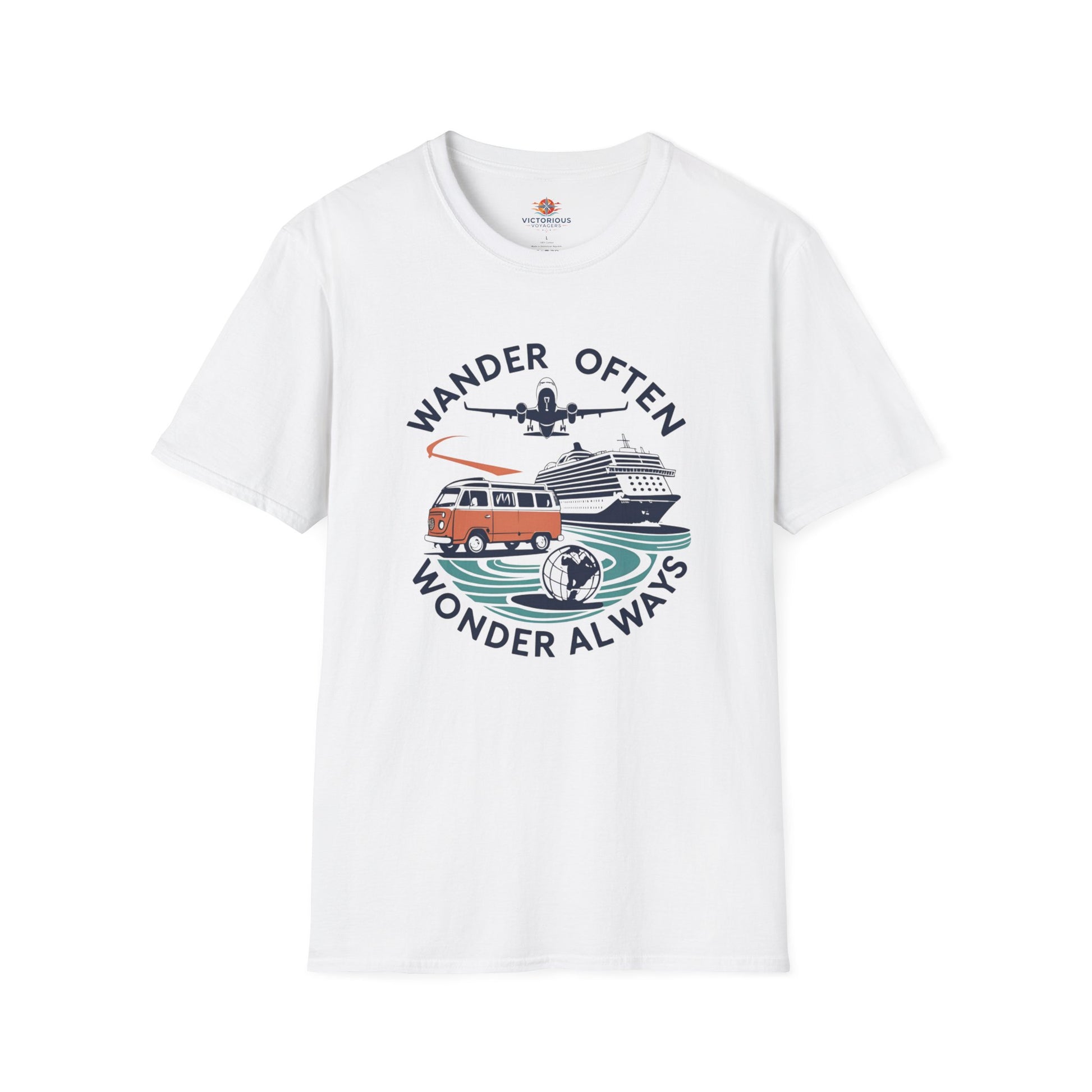 Wander Often, Wonder Always Unisex T-Shirt