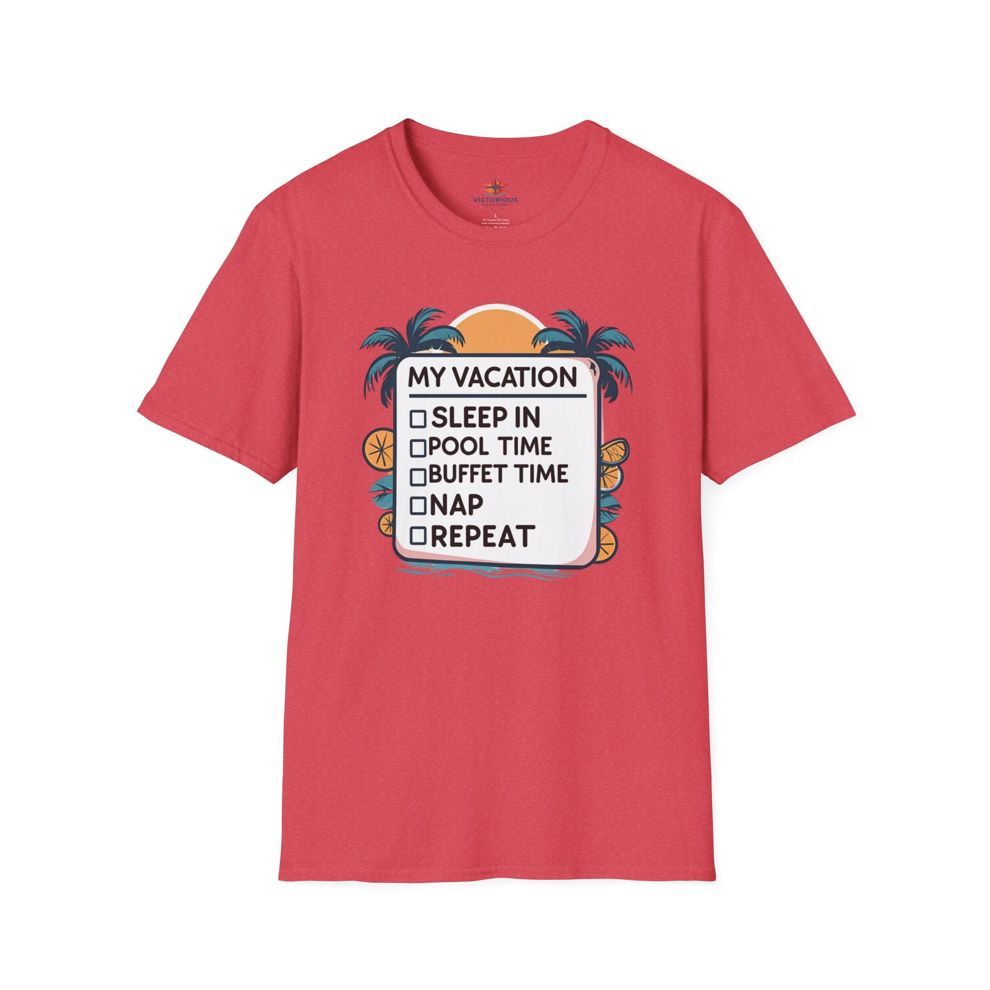 Vacation Checklist Unisex T-Shirt